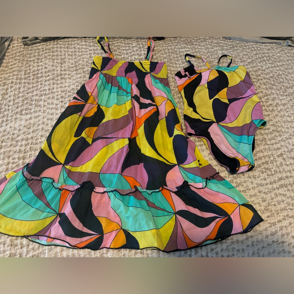 Vilebrequin swimsuit and coverup set